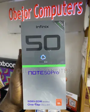 New Infinix Note 50 Pro 4G 256 GB Black
