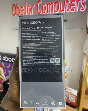 New Infinix Note 50 Pro 4G 256 GB Black