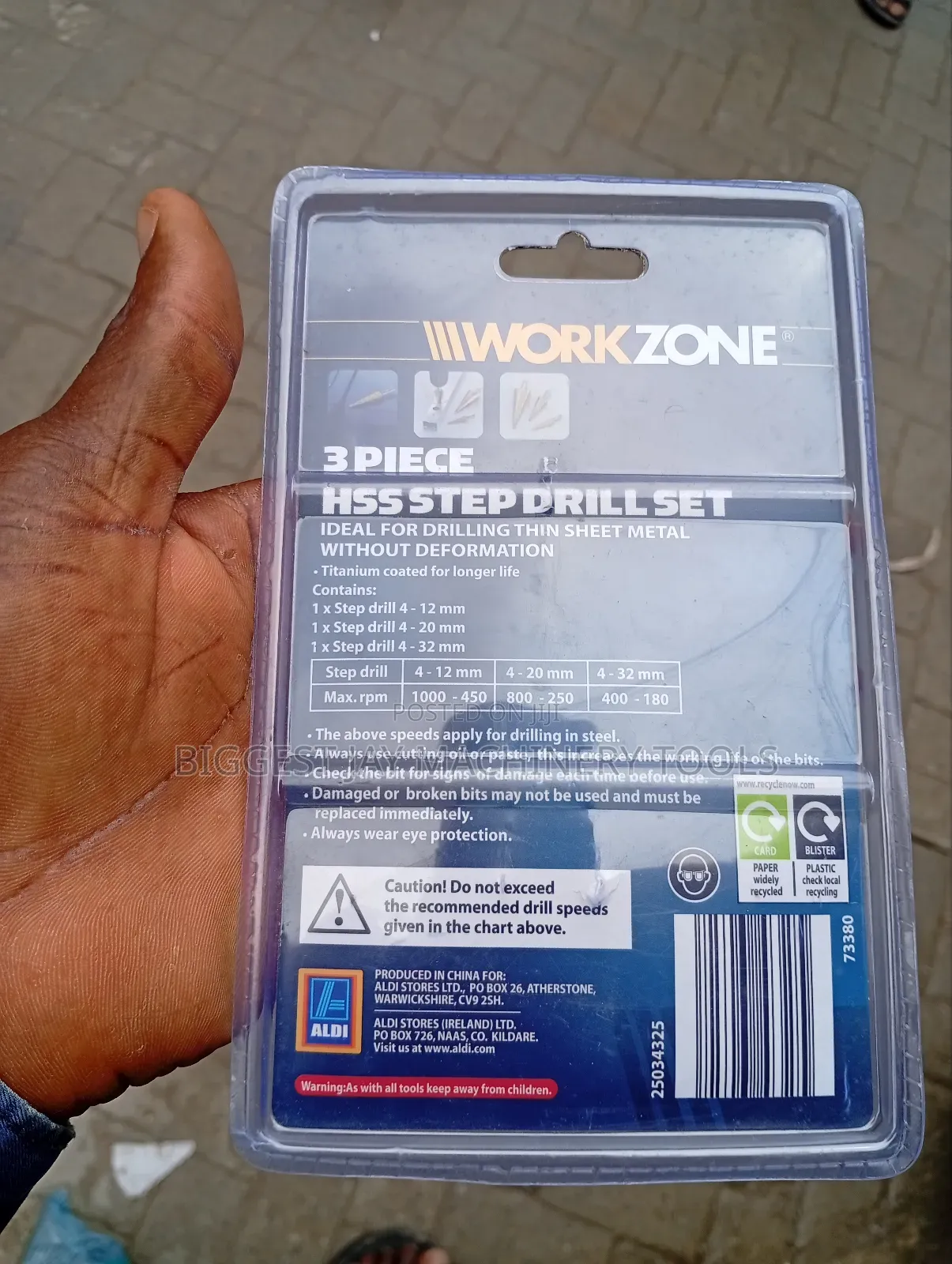 Step Drill HSS (Work Zone)