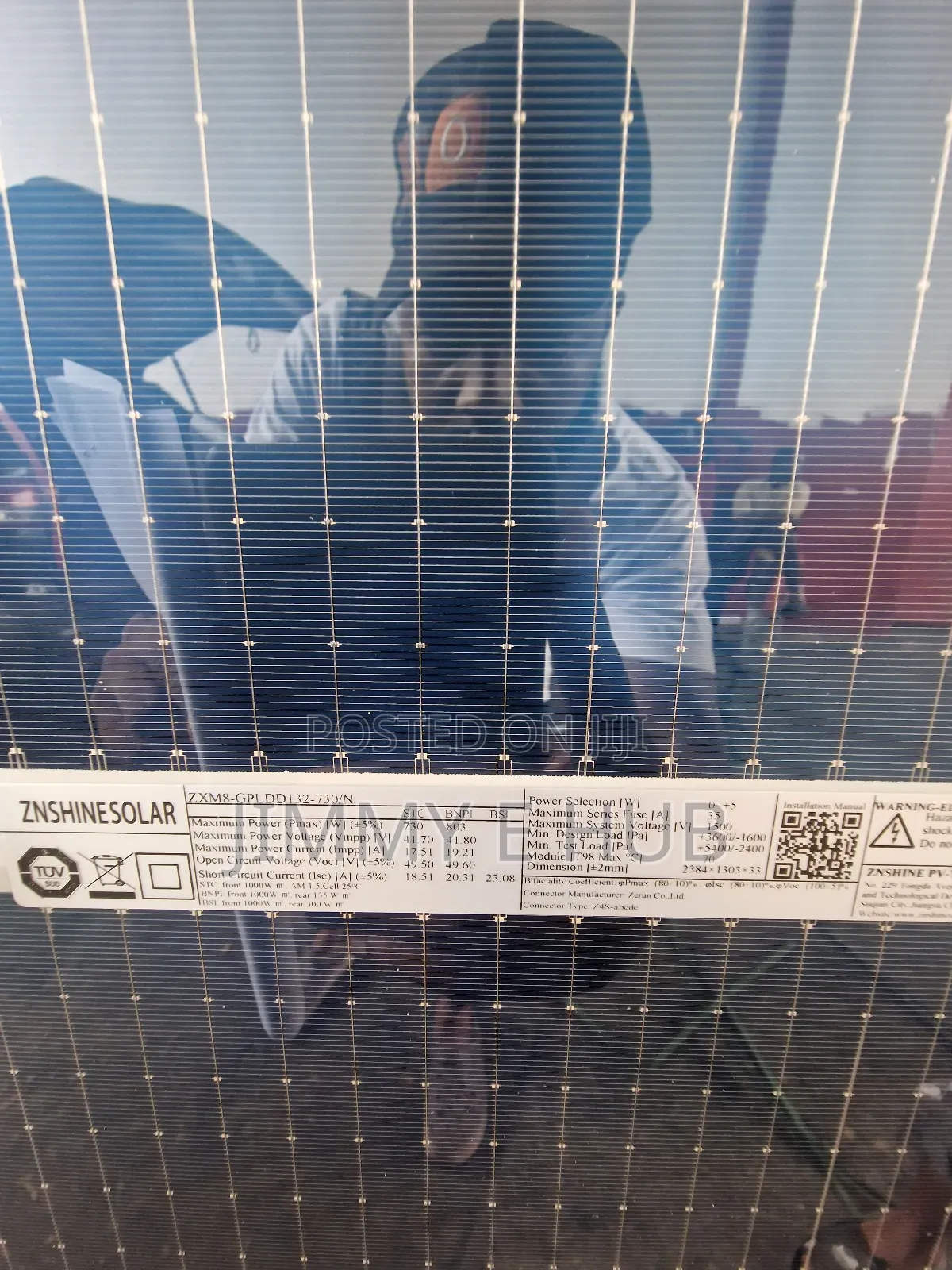 730w Znshine Solar Panel