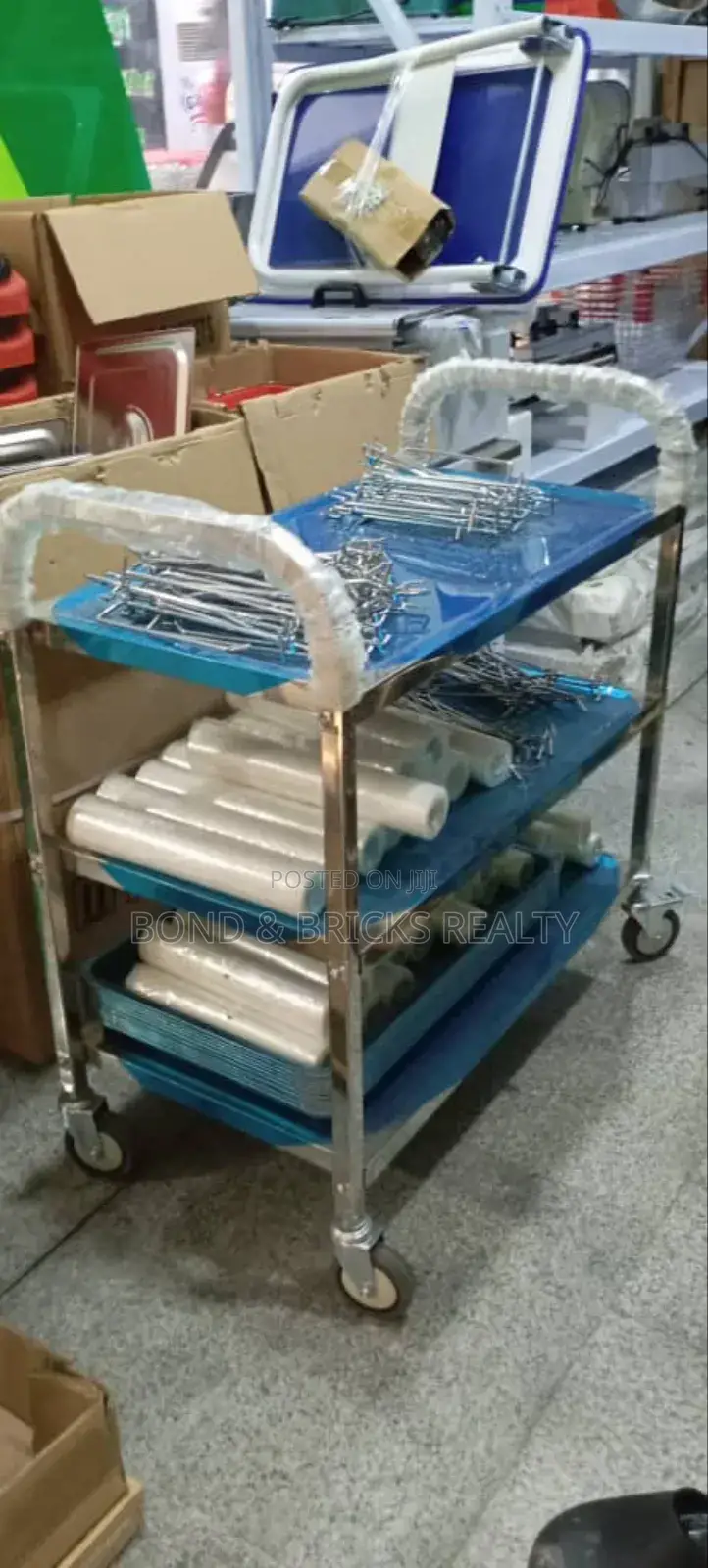 Three Tiers Quality Dining Cart