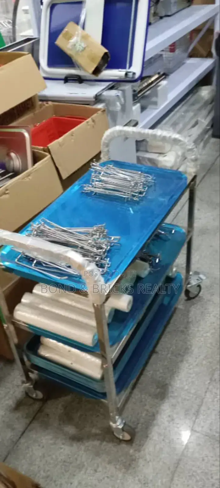 Three Tiers Quality Dining Cart
