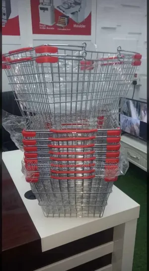 Industrial Iron Shopping Bascket