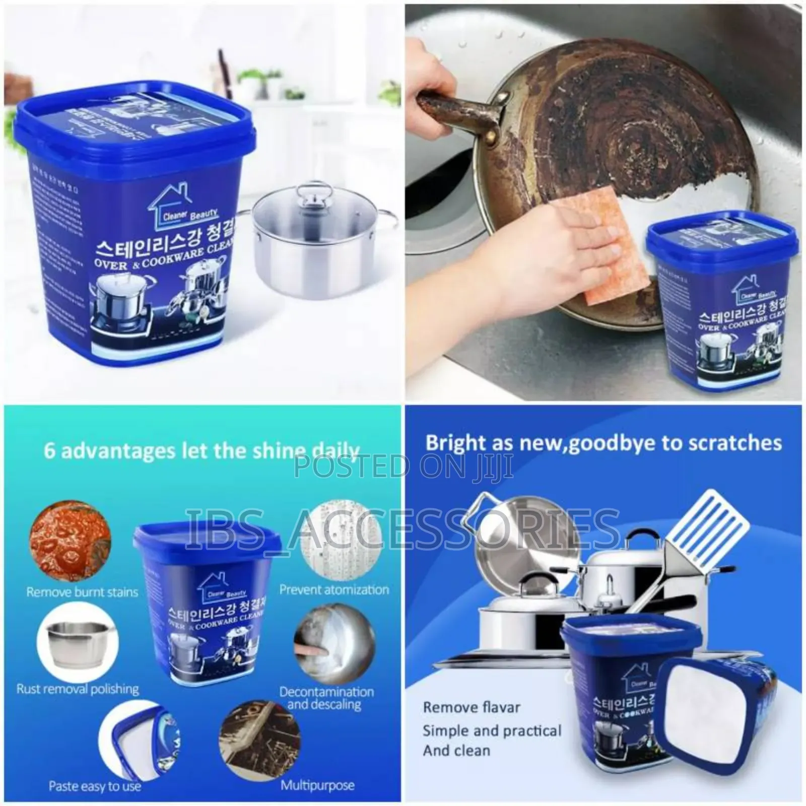 Cookware Cleaning Paste