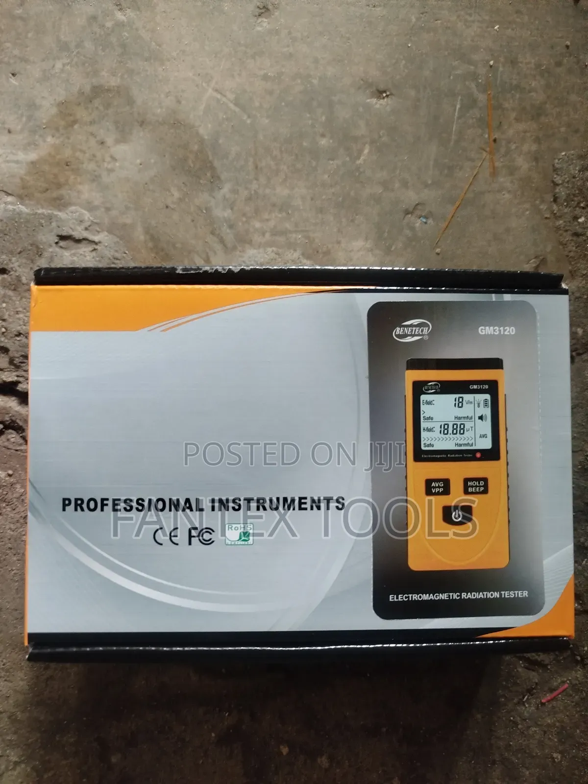 Electromagnetic Radiation Meter.