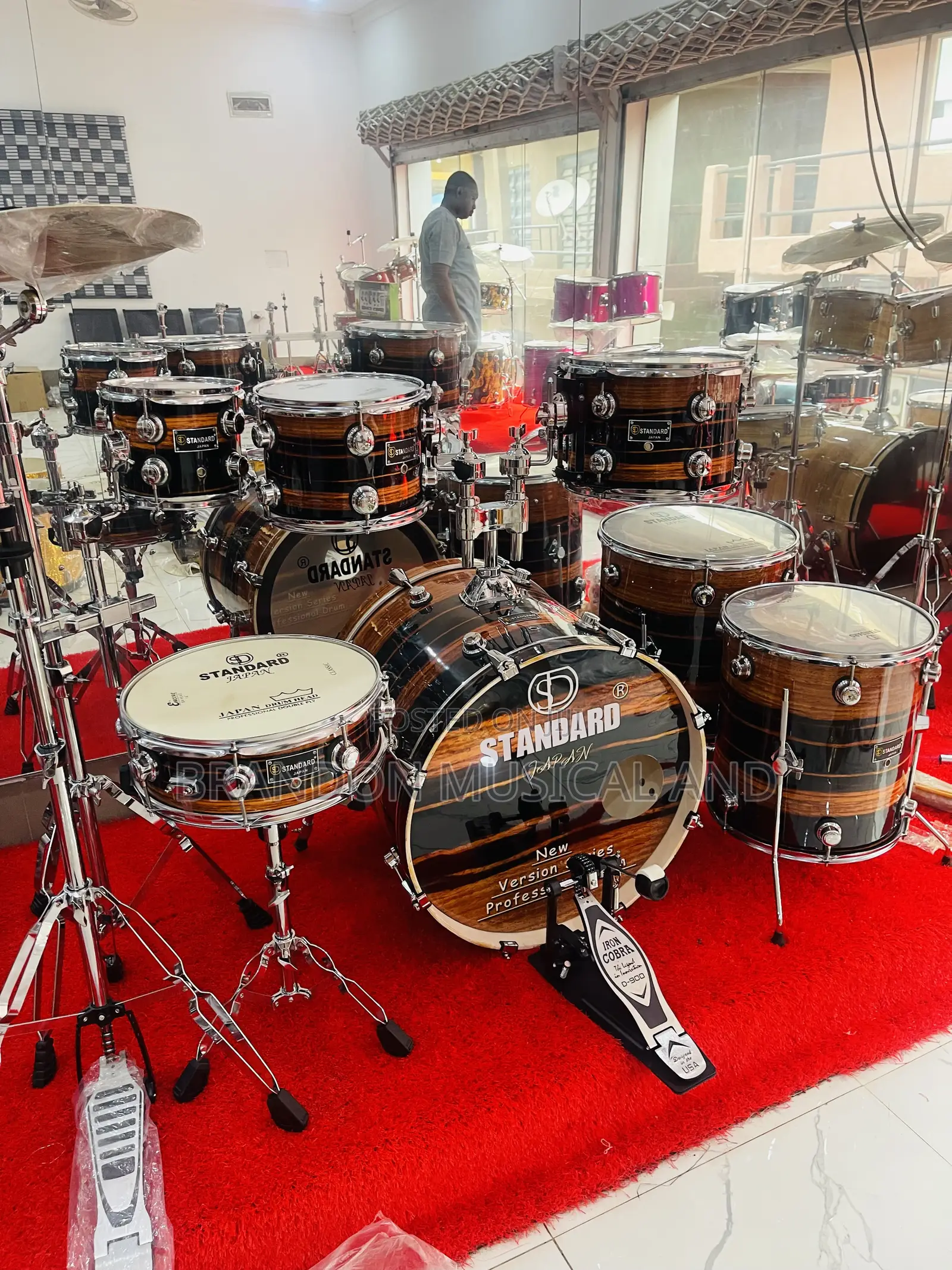 Standard Japan 7pcs Drum Set