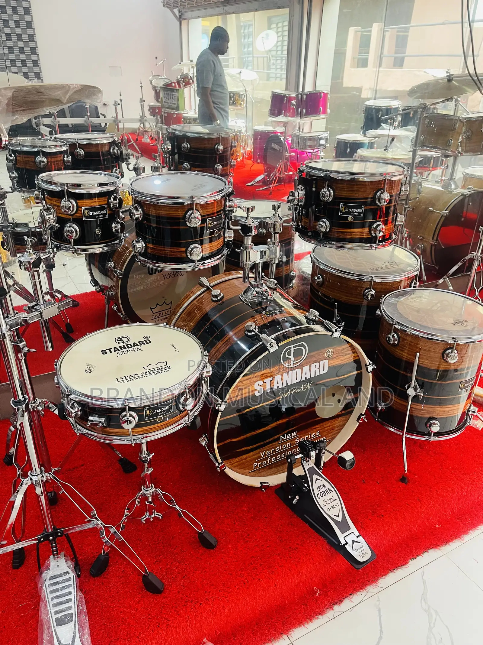 Standard Japan 7pcs Drum Set
