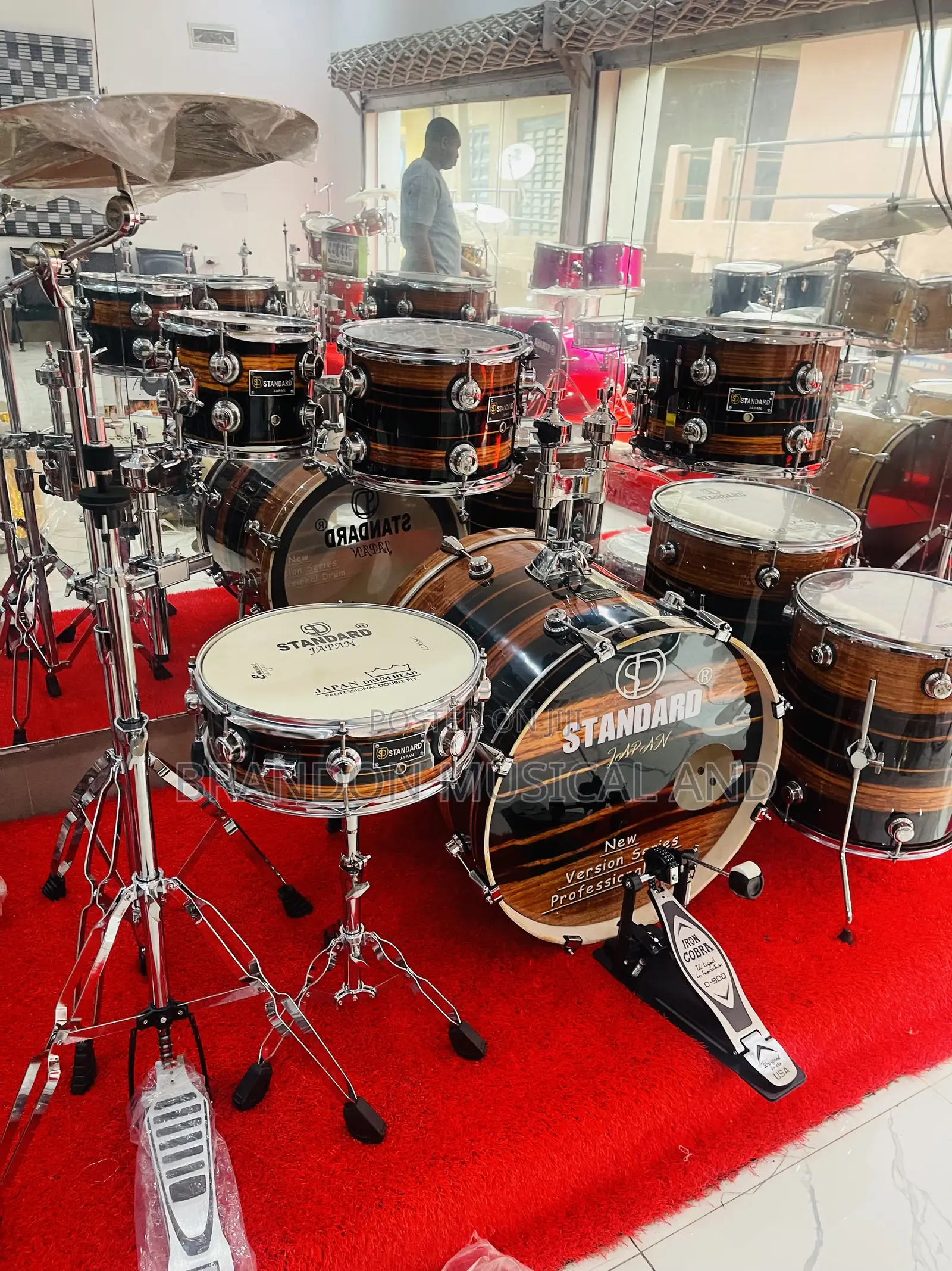 Standard Japan 7pcs Drum Set