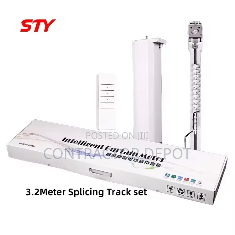 Smart Curtain Track Complete Set With Remote Control 3.2m