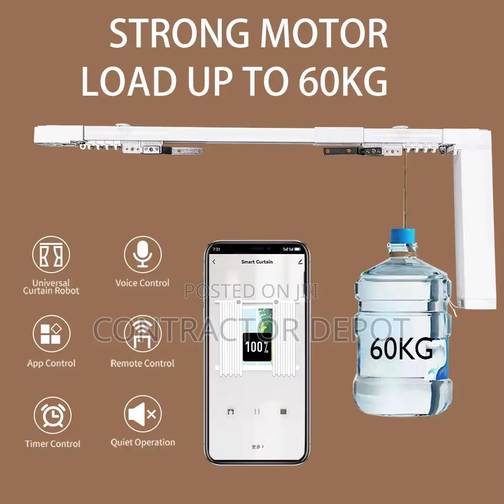 Alexa Diy Smart Curtain Kit Electric With Tuya 4.2 Meter