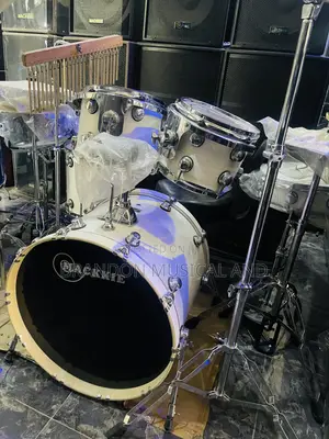 Mackkie Professional Drum Set With Line Bell