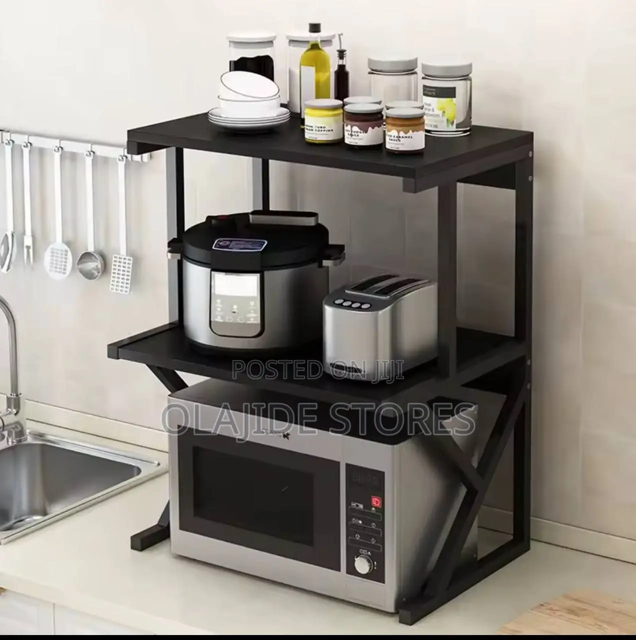 Double Layer Multi Function Rack