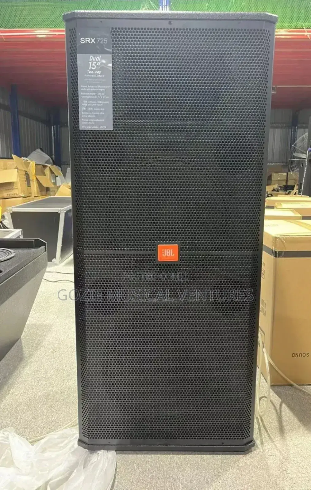 Original JBL 15" Doble Speaker SRX 725