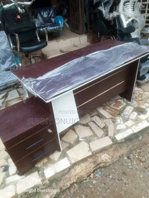 Executive Office Table With Side Drawer