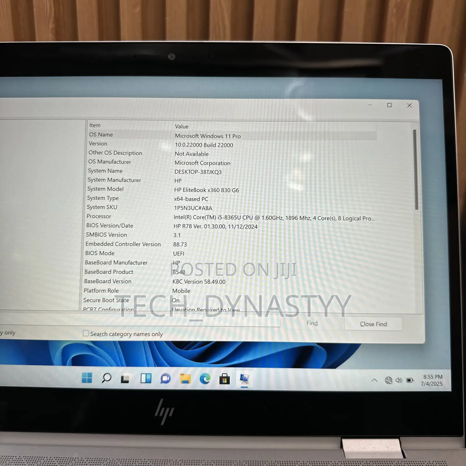Laptop HP EliteBook 830 G6 8GB Intel Core I5 SSD 256GB