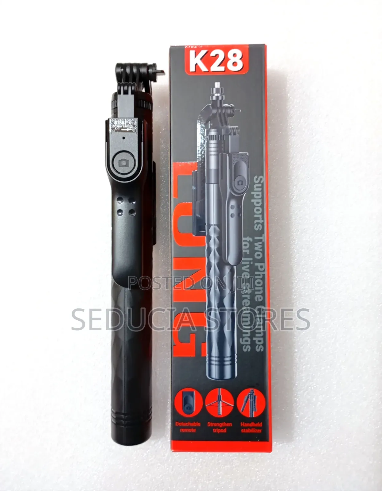  Selfie Stick Tripod With Bluetooth Shutter