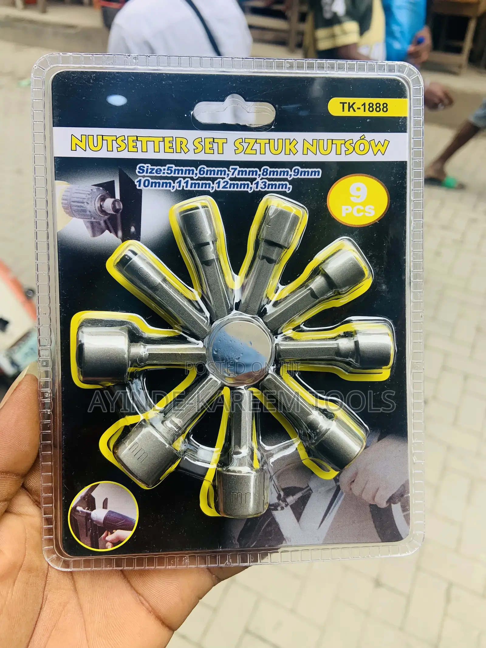 Nut Setter Set 5mm—13mm