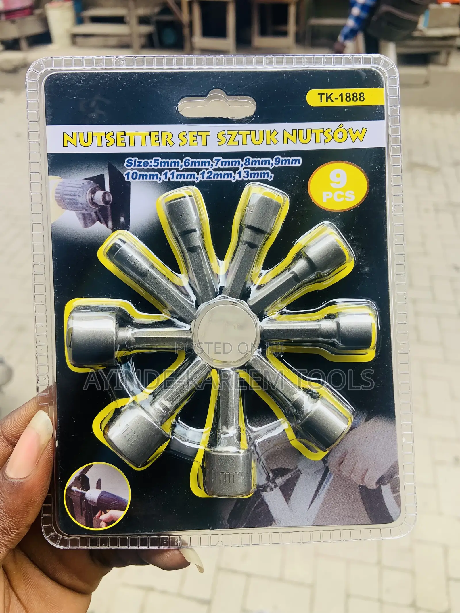 Nut Setter Set 5mm—13mm
