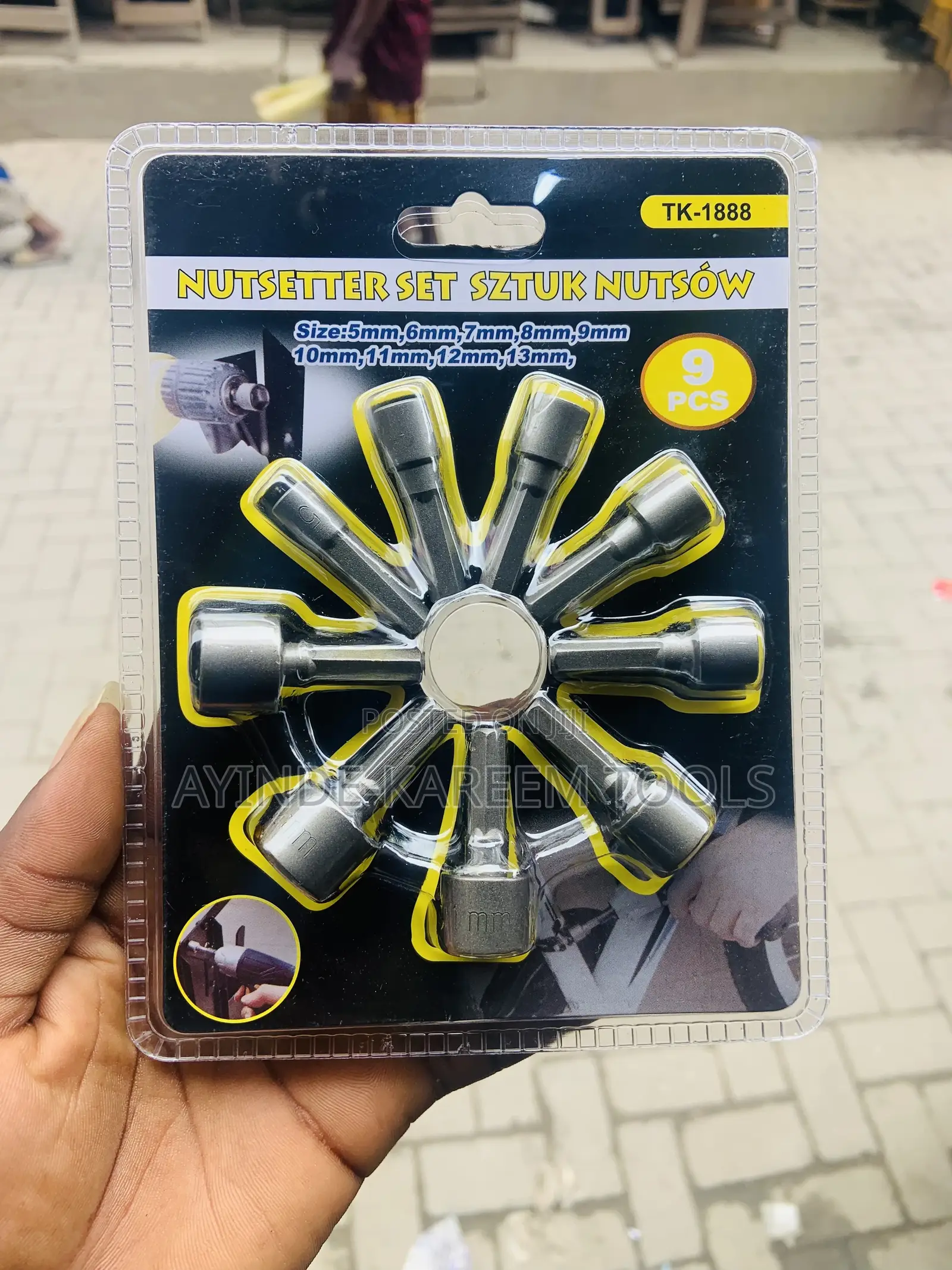 Nut Setter Set 5mm—13mm