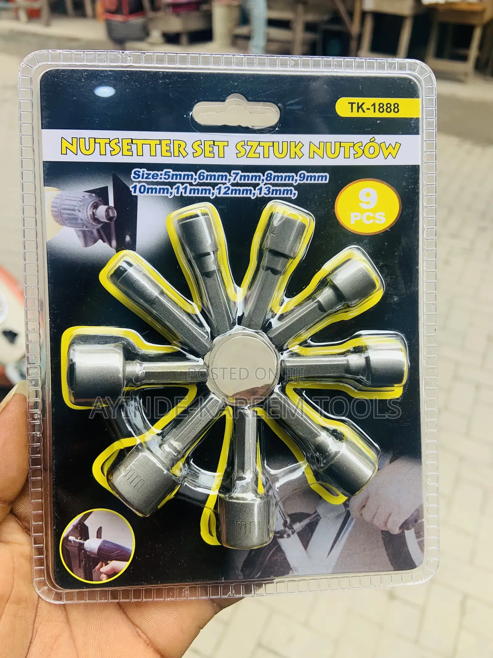 Nut Setter Set 5mm—13mm