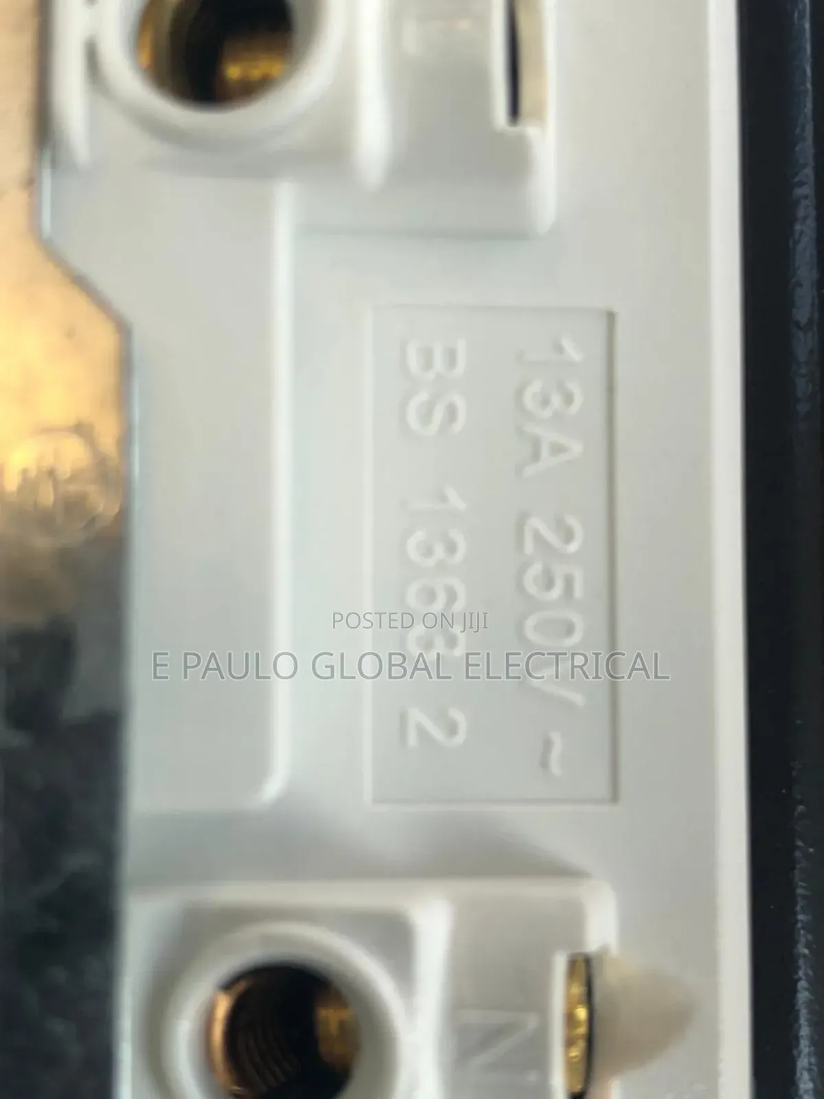 13amps Double Stainless Socket