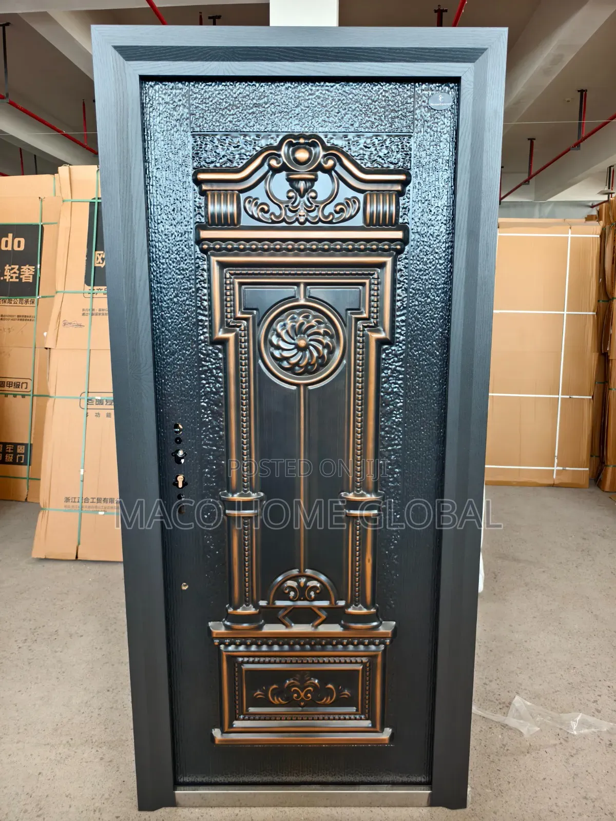 3ft by 7ft Cast Door Front and Back Diseng