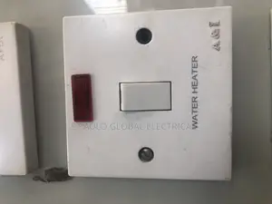20amps. Water Heater SWTCH/Ac
