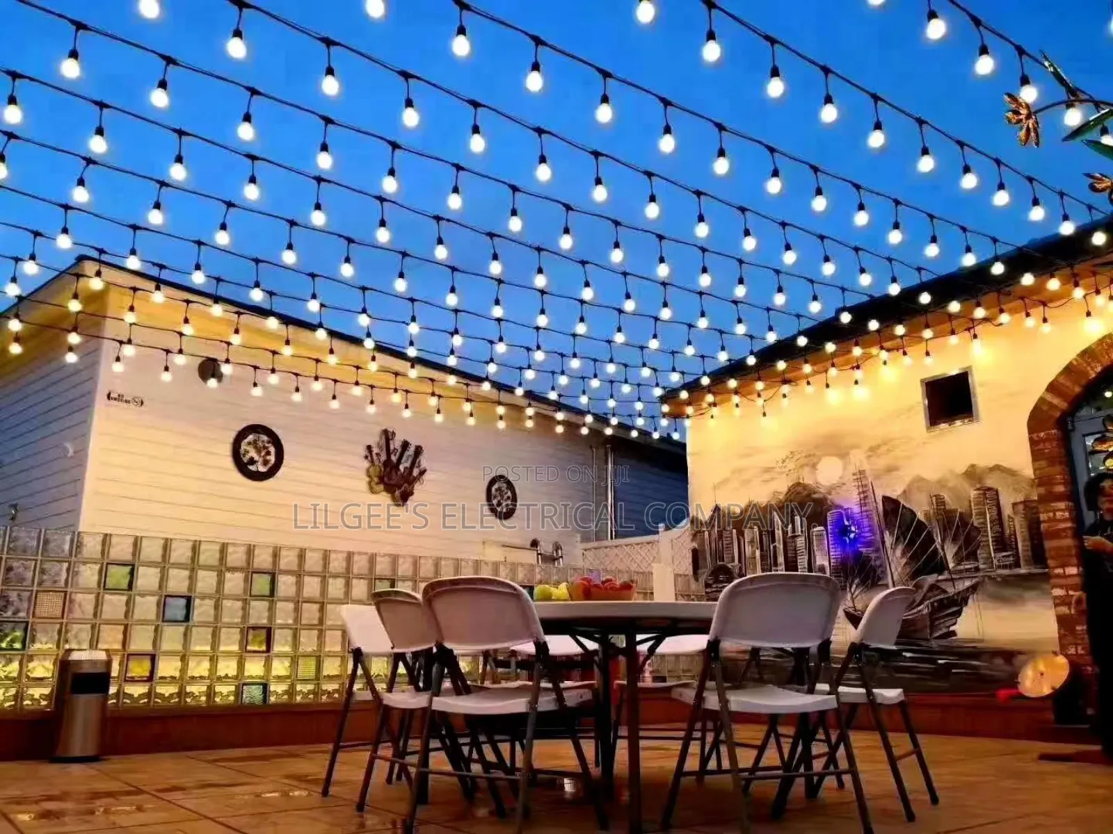 10 Metres 20 Lamp Holder String Lights