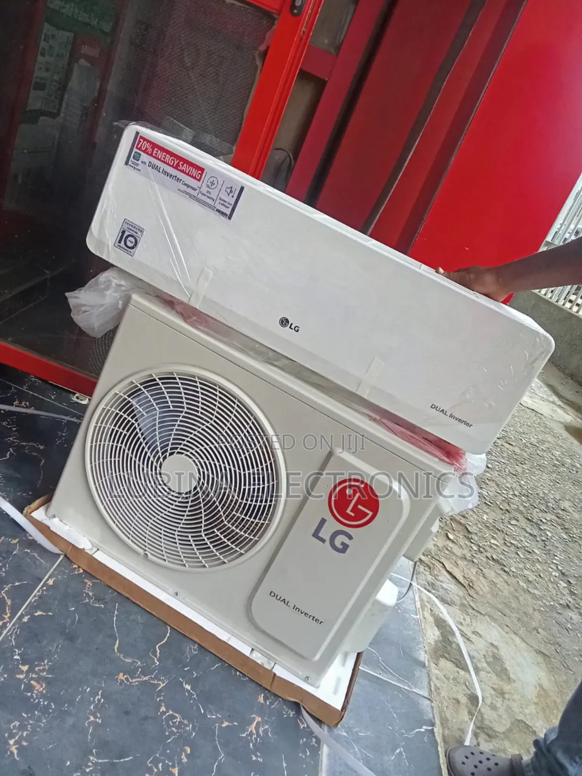 Brand New Lg 1.5hp +Kits Dual Inverter Split Unit Ac√Copper√