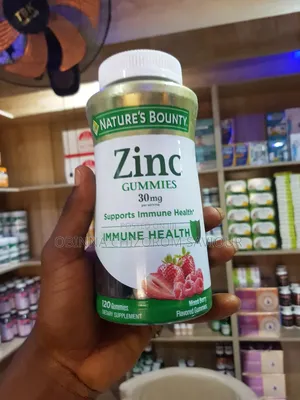 Zinc Gummies Nature's Bounty Supplement