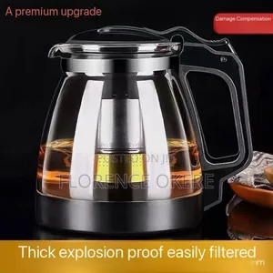 5pc Coffee Sige Kettle With Coffee Drinking Cups