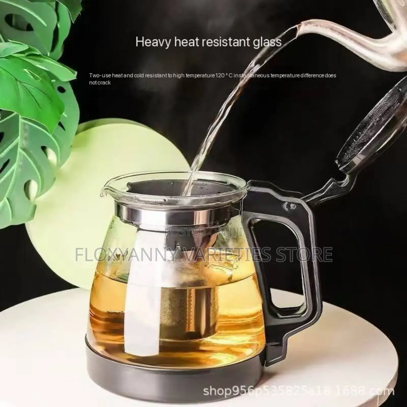 5pc Coffee Sige Kettle With Coffee Drinking Cups