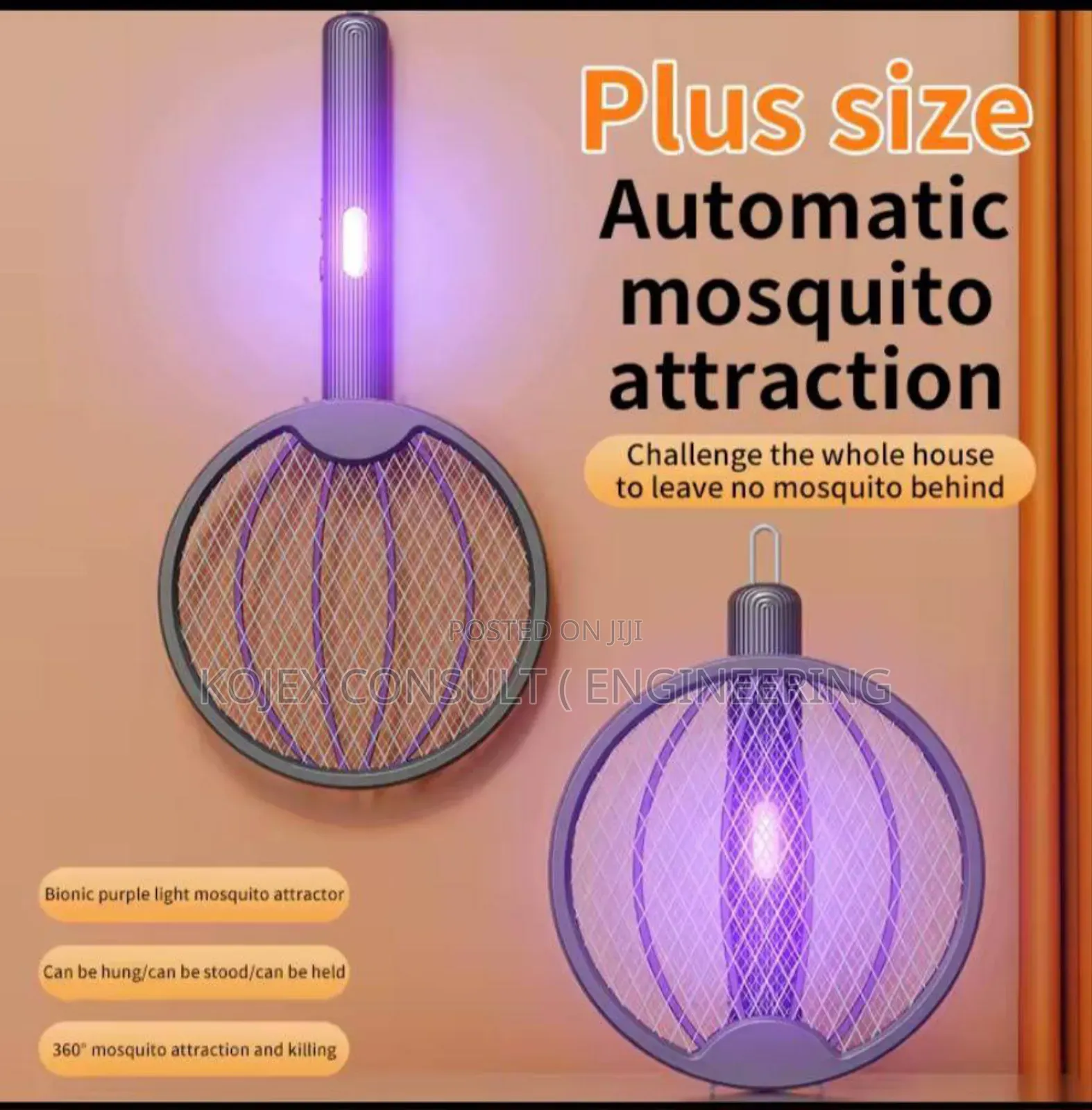 Rechargeable Mosquito Swatter