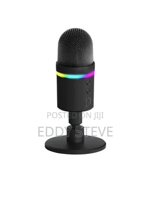 Stealth Light-Up Led Usb Streaming Microphone