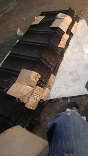 Bond Design Stone Coated Roofing Sheet Black Color Available