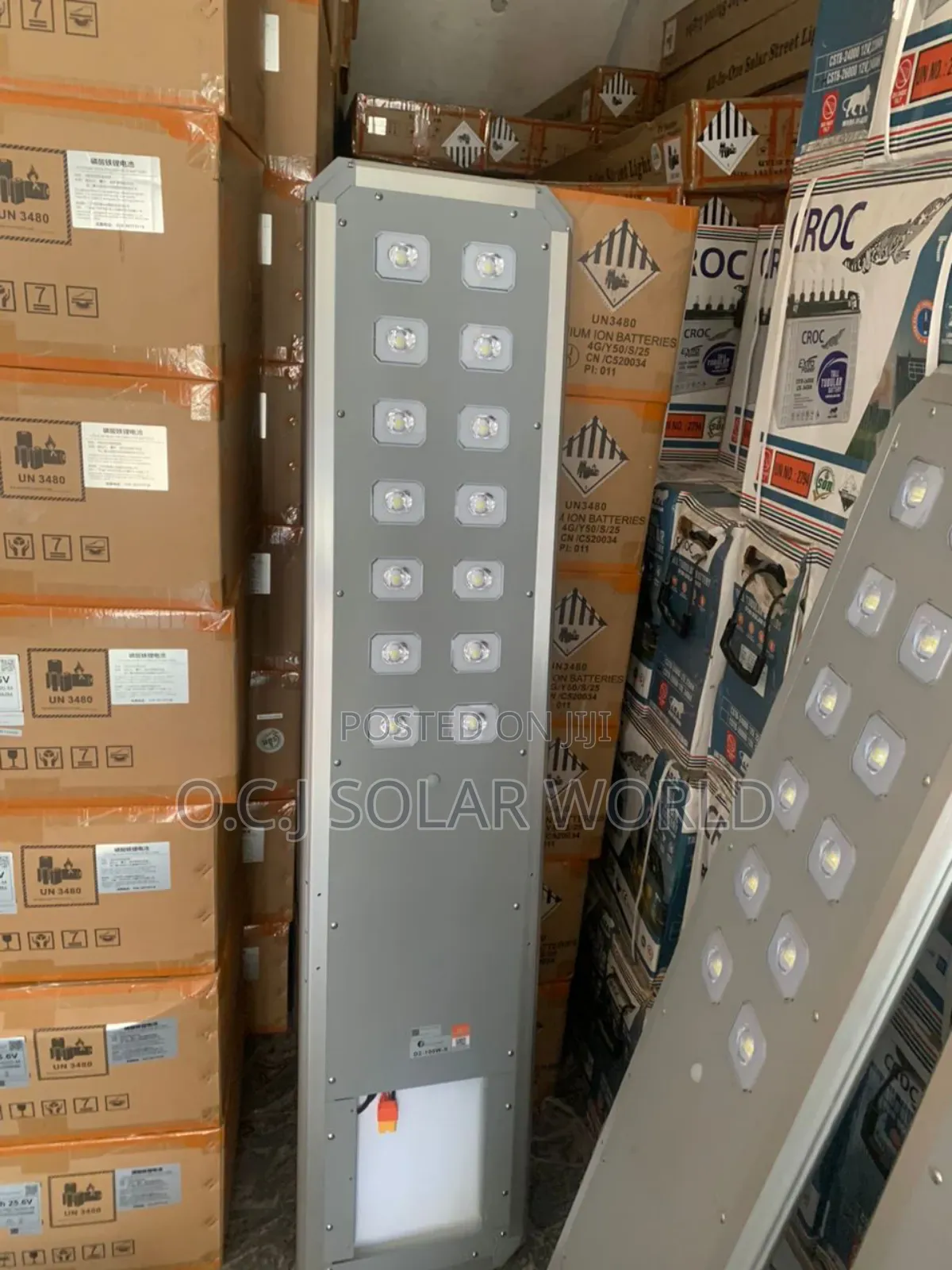 Felicity D2 100watts 14 Eyes Solar Street Light
