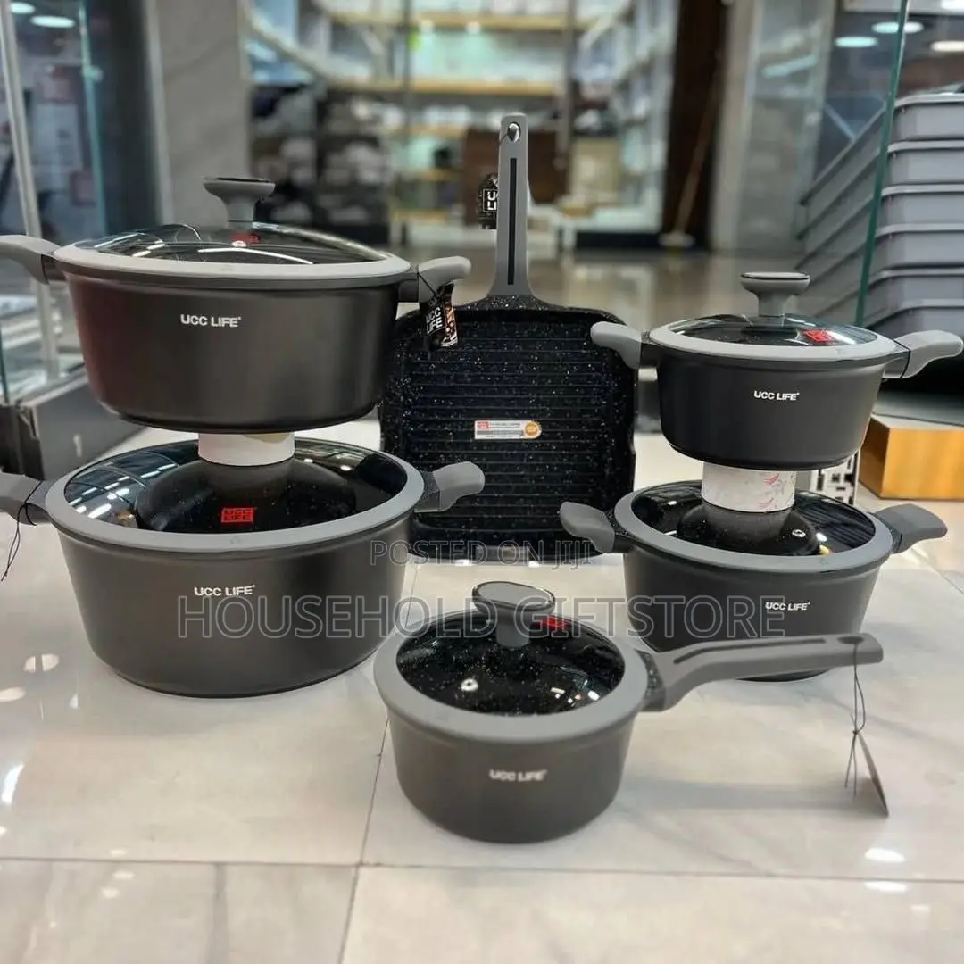 16pcs Ucc Life Cookware Set