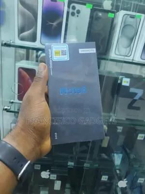 New Samsung Galaxy Note 8 64 GB Black