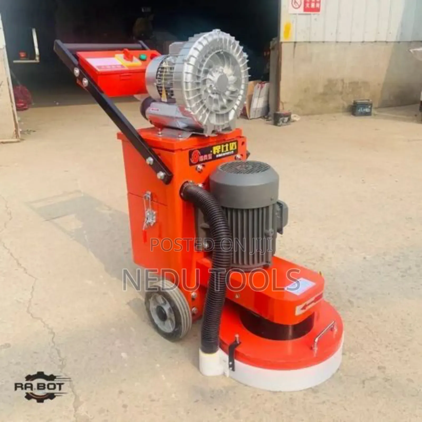 Concrete Grinding Machine With Vacuum