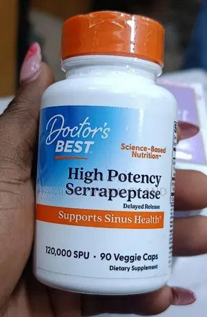 Doctors Best High Potency Serrapeptase,120,000 Spu, 90caps