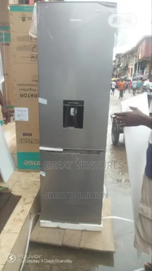 Brand New Hisense(Ref35dcr) 245l Half-Half Fridge√Dispenser√