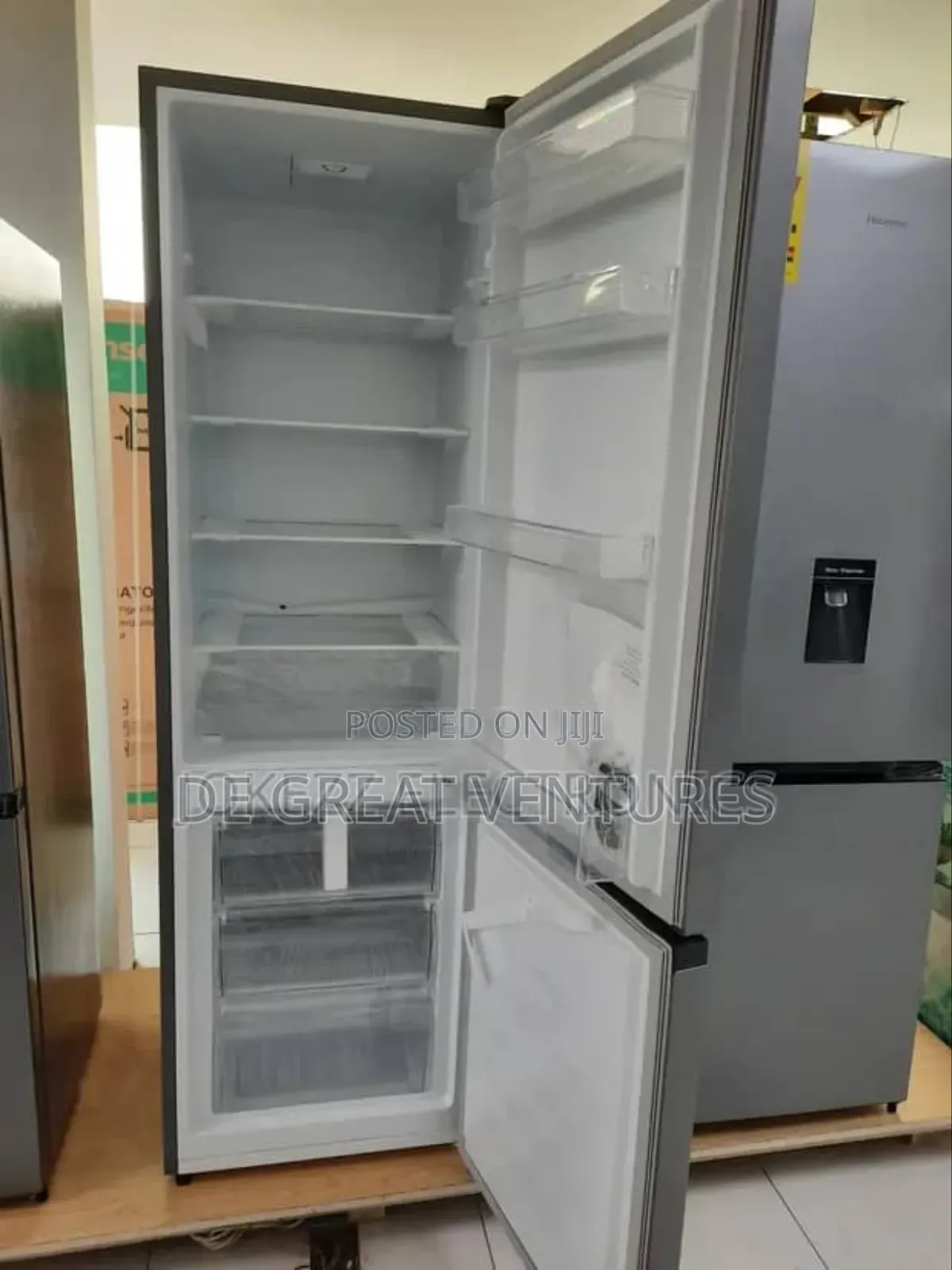 Brand New Hisense(Ref35dcr) 245l Half-Half Fridge√Dispenser√