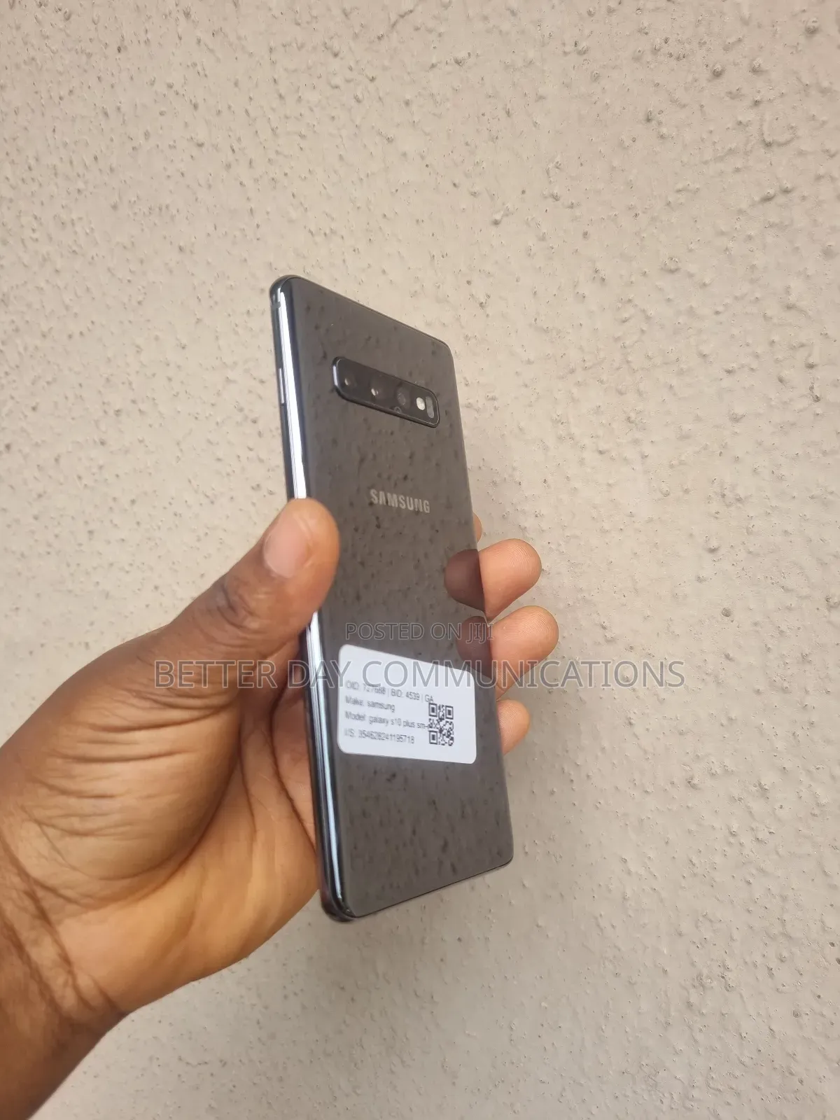 Samsung Galaxy S10 Plus 128 GB Black