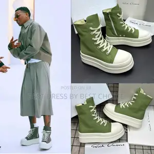 Top Quality Rick Owens DRKSHDW Double Bumper Sneakers