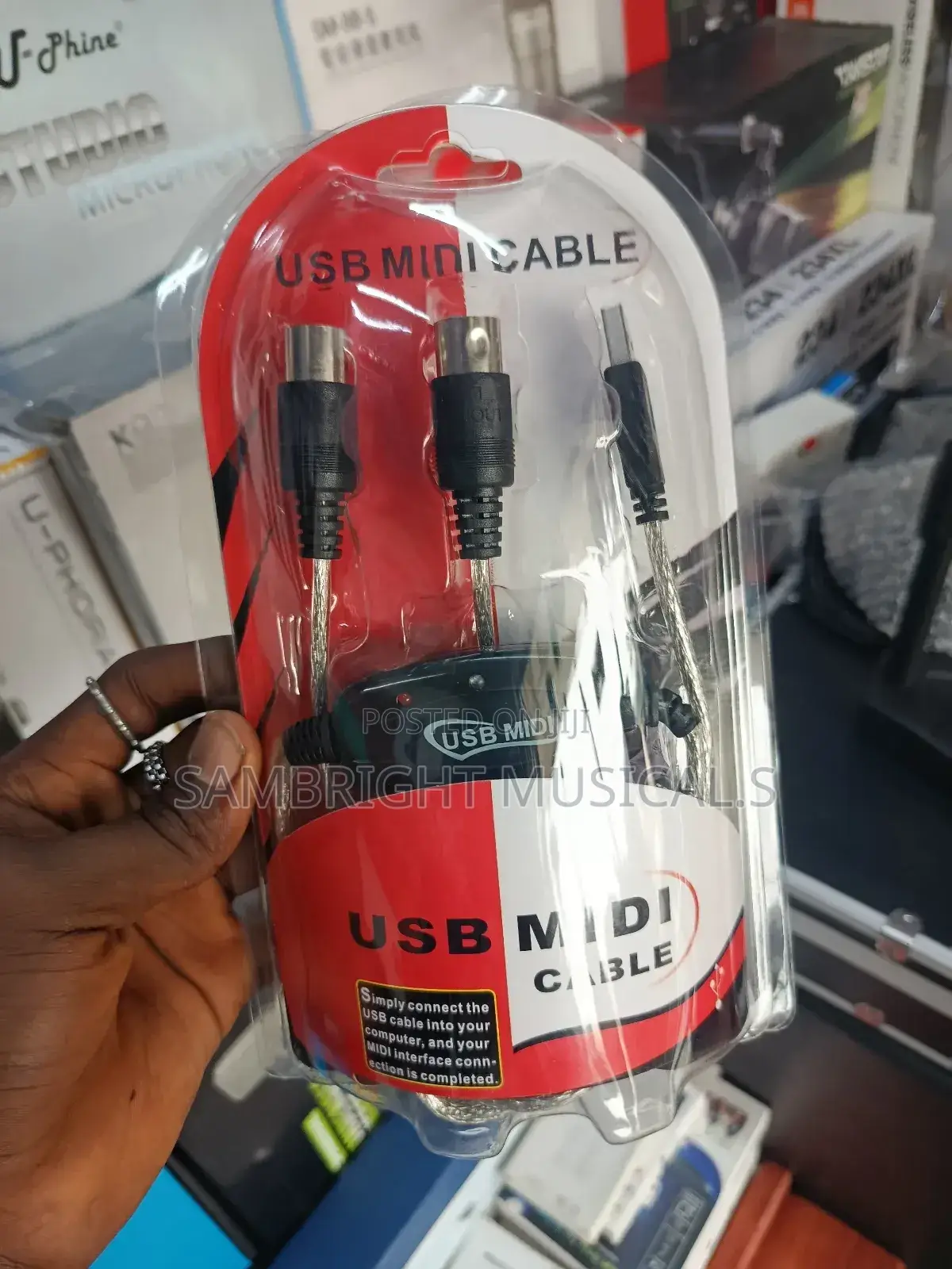 USB Midi Cable