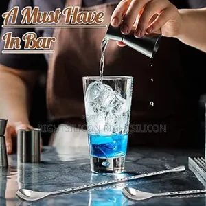 Usa Stainless Steel Mixing Spoon, 12 Inch Bar Cocktail Shake
