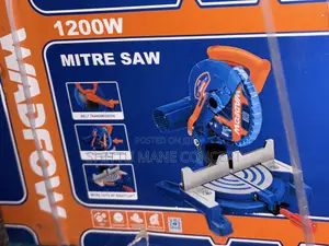 Wadfow Mitre Saw Machine 1200watt - 10”Inch Blade
