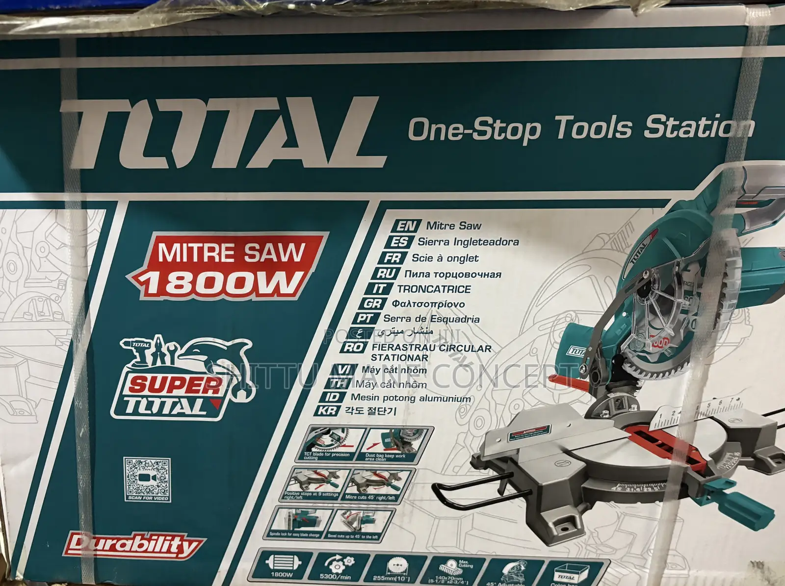 Total Mitre Saw Machine 2200watt