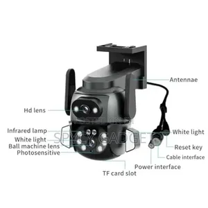 Ai Tracking Wifi PTZ Surveillance Ip Camera
