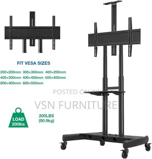 Television Stand With Wheels